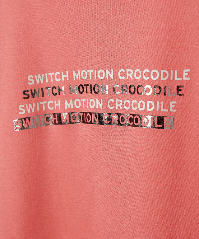 スムース ロゴプリント Tシャツ