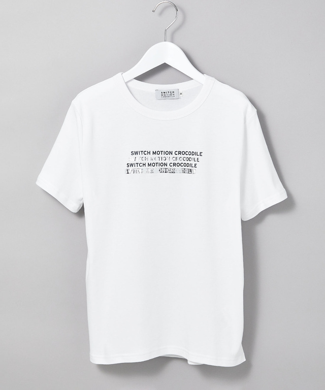 スムース ロゴプリント Tシャツ