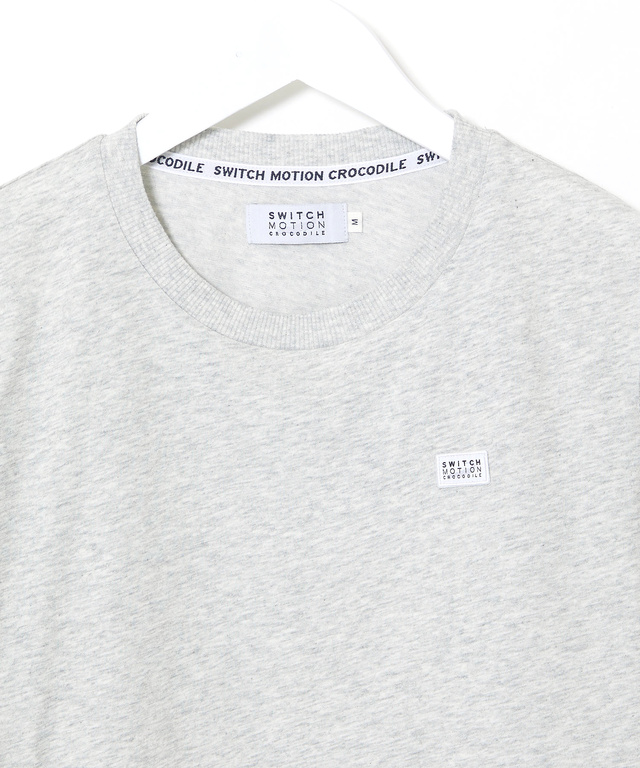 プレーティング天竺 配色テープ 半袖 Tシャツ