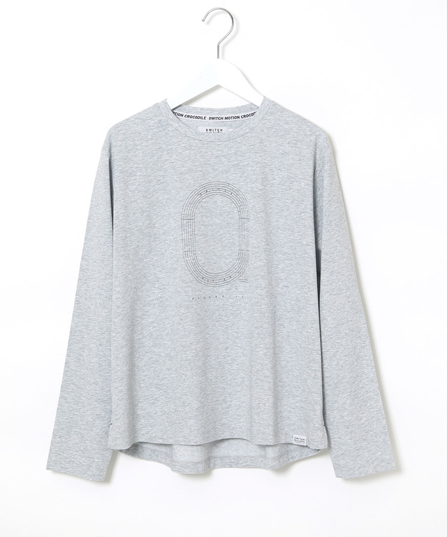 プレーティング天竺 リブ襟 Tシャツ 【吸汗速乾】【シワになりにくい】
