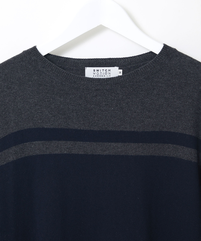 パネル配色切り替え プルオーバー【手洗いOK】