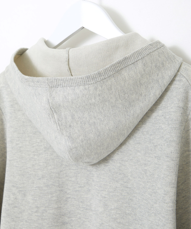 ハーフジップ パーカー プルオーバーニット