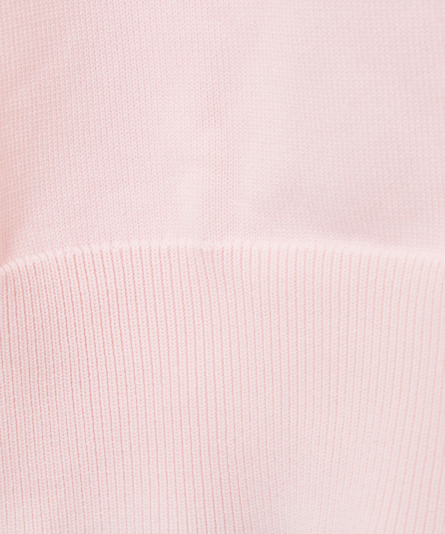 ロゴデザイン プルオーバー ニット【手洗いOK】