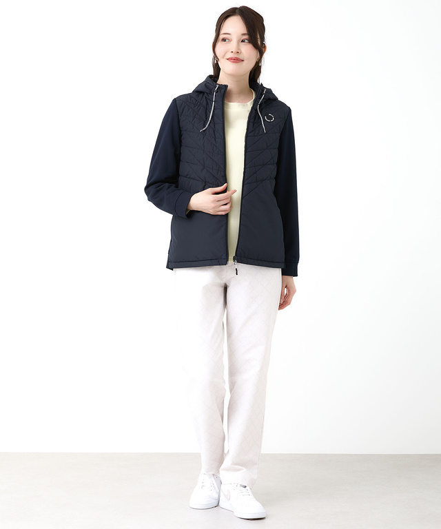 キルト スピンドル パーカー