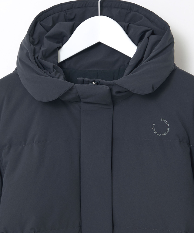 ストレッチ ミドル ダウン ジャケット【撥水加工】