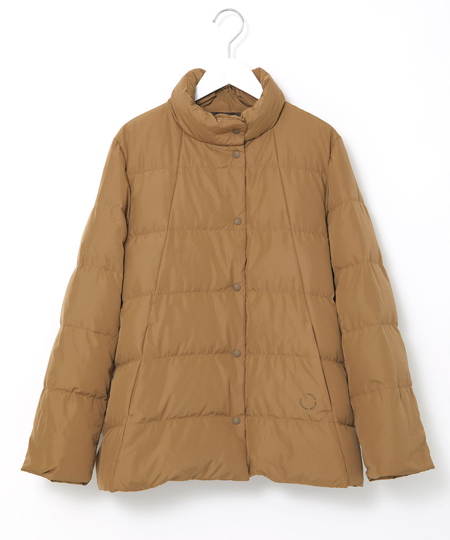 スタンドカラー ダウンジャケット