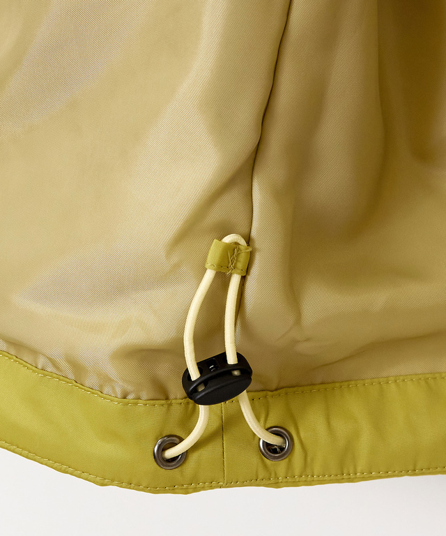 中綿 ノーカラー ブルゾン