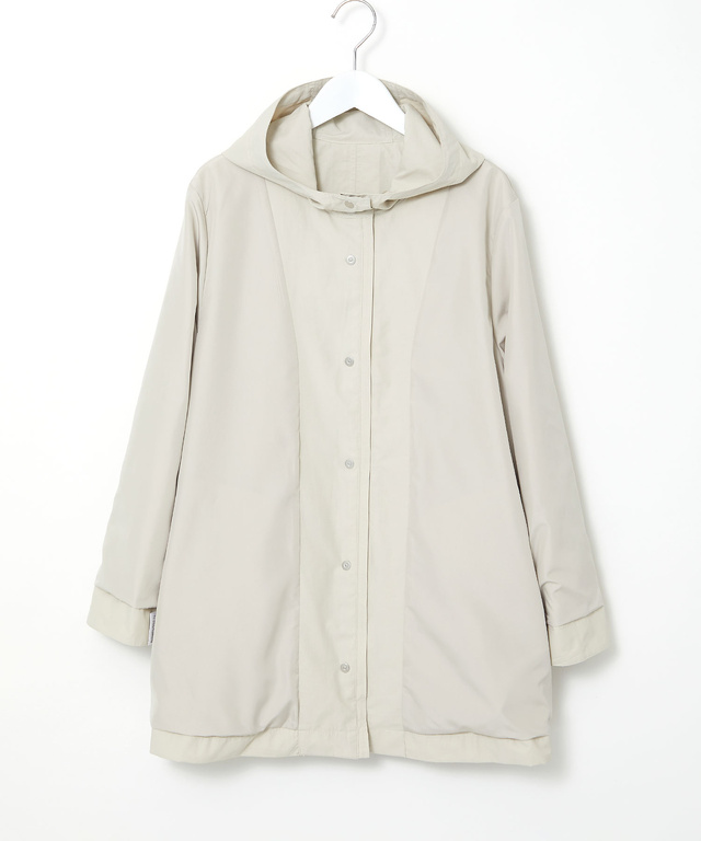 ミドル丈 フーデッドアウター