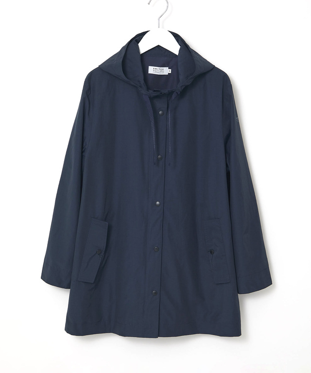 ミドル丈 フーデッドアウター