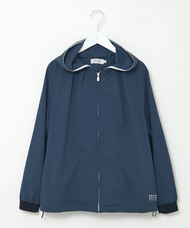 サッカー ギンガム フーデッドジャケット【手洗いOK】