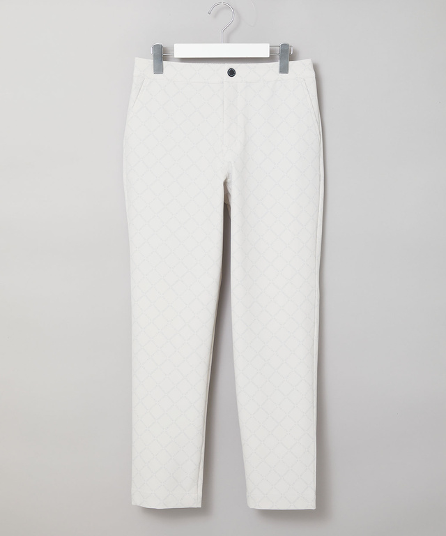 モノグラム プリント パンツ