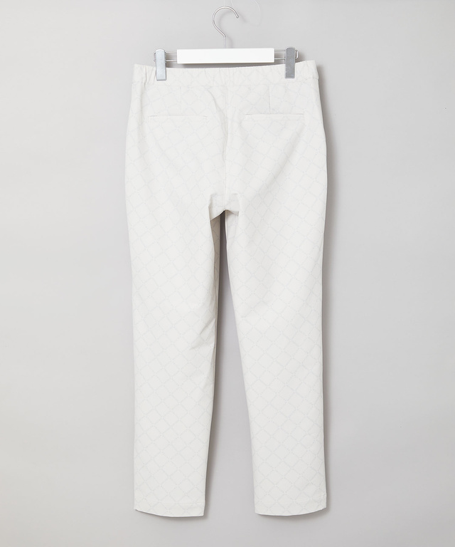 モノグラム プリント パンツ