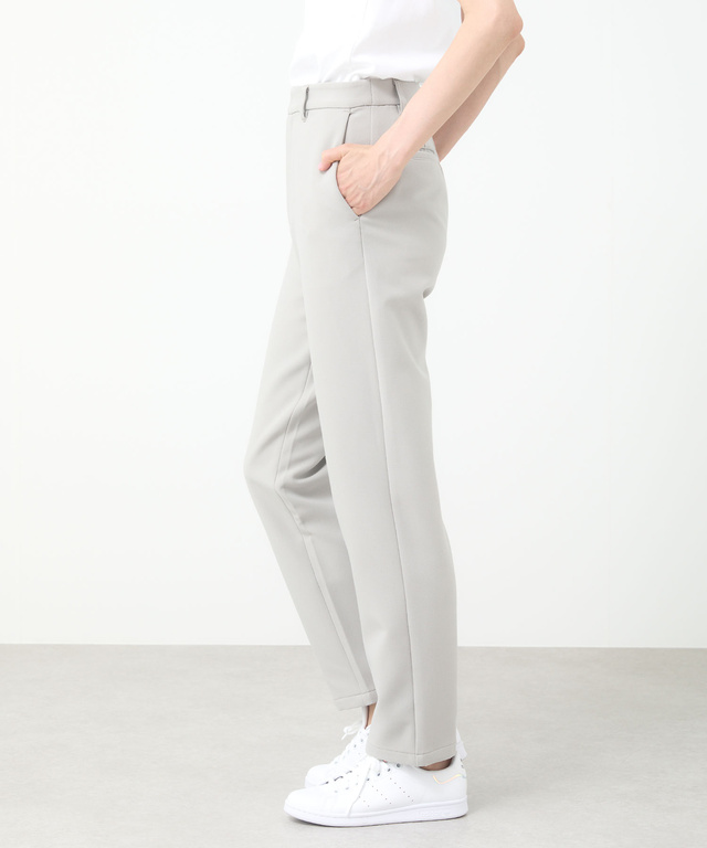 裏起毛 ストレート パンツ