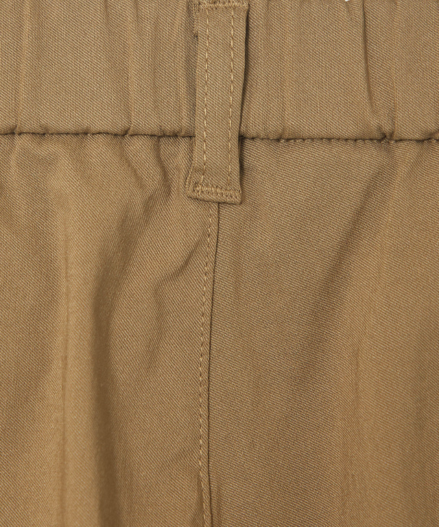 レーヨンブレンド テーパード パンツ