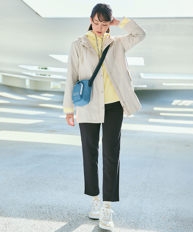 ストレッチ テーパードパンツ