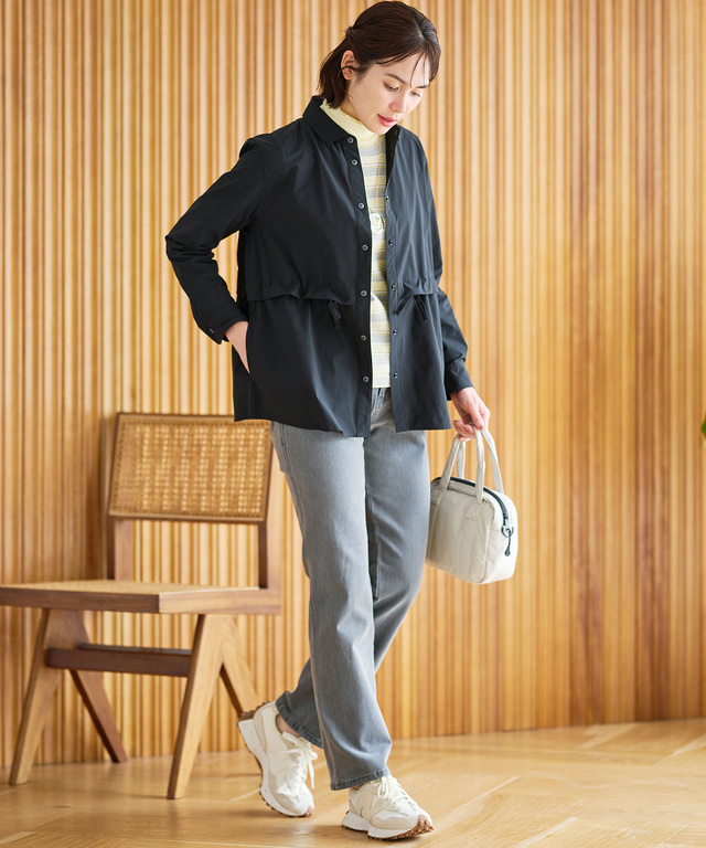 ウエストゴム デニムライク パンツ