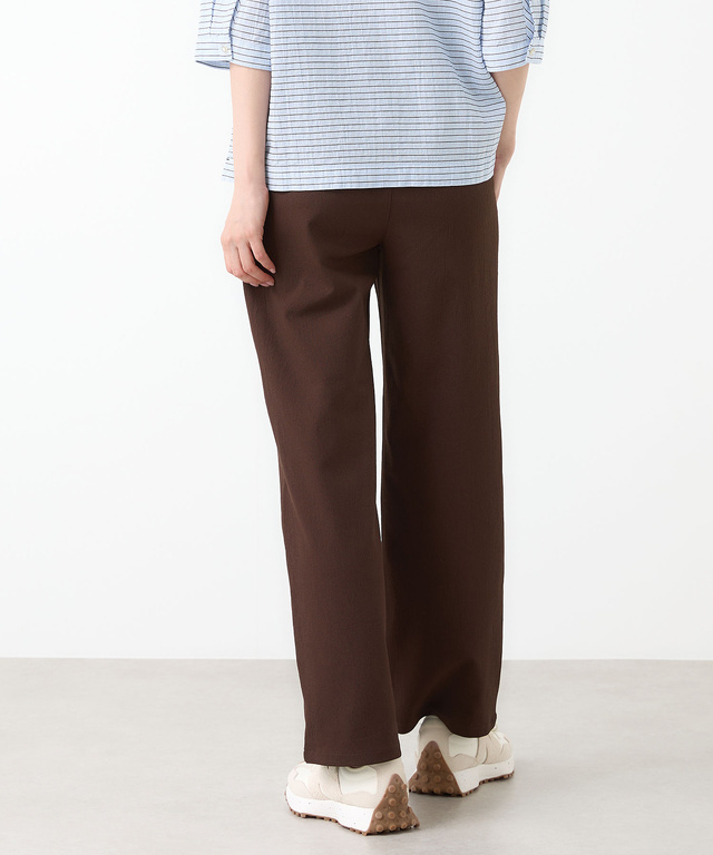 ウエストゴム ストレート パンツ