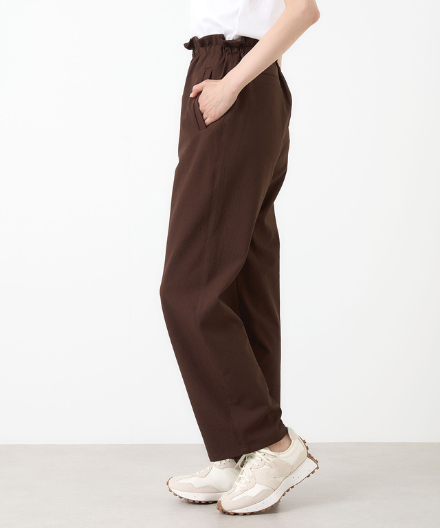 ウエストゴム ストレート パンツ