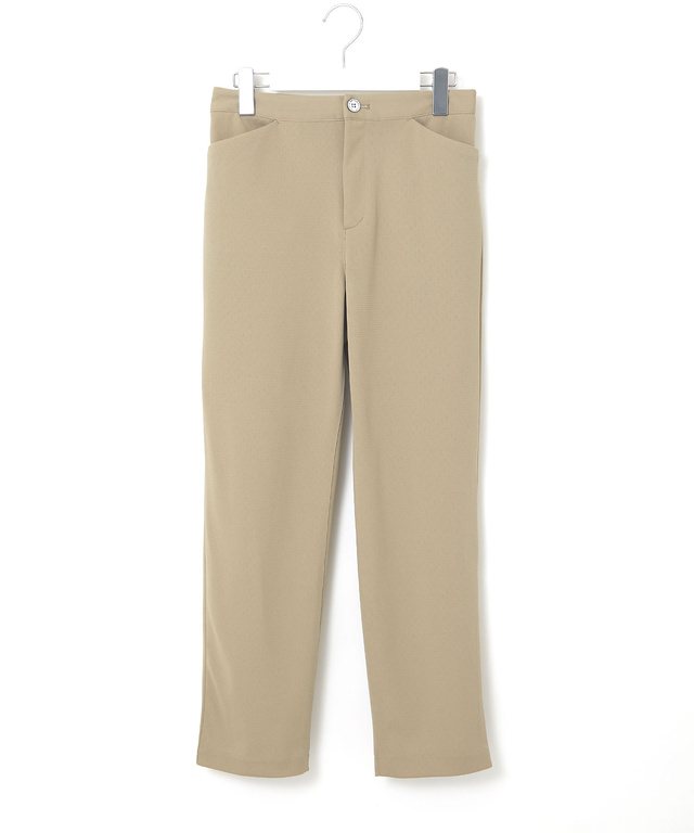 ウエストゴム テーパードパンツ