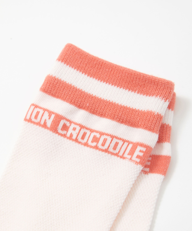 ロゴ ライン メッシュソックス