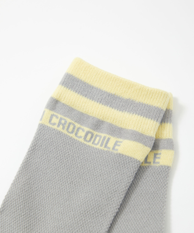 ロゴ ライン メッシュソックス