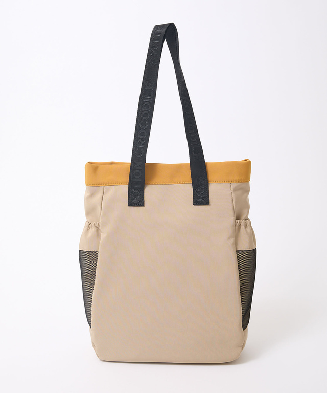 バイカラー スクエアバッグ