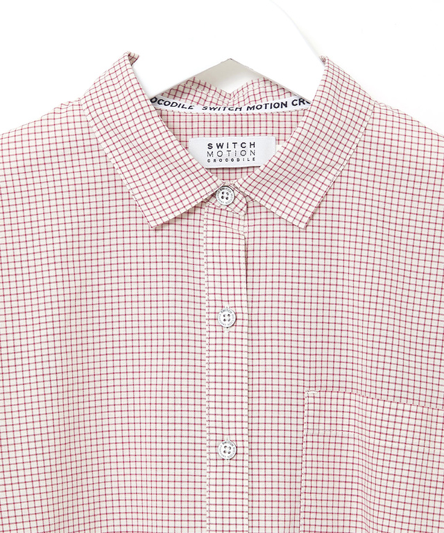 スノーコットン シャツ チュニック【接触冷感】