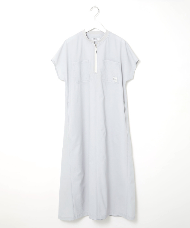 バンドカラー プルオーバー チュニック