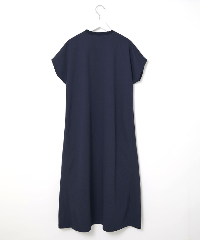 バンドカラー プルオーバー チュニック