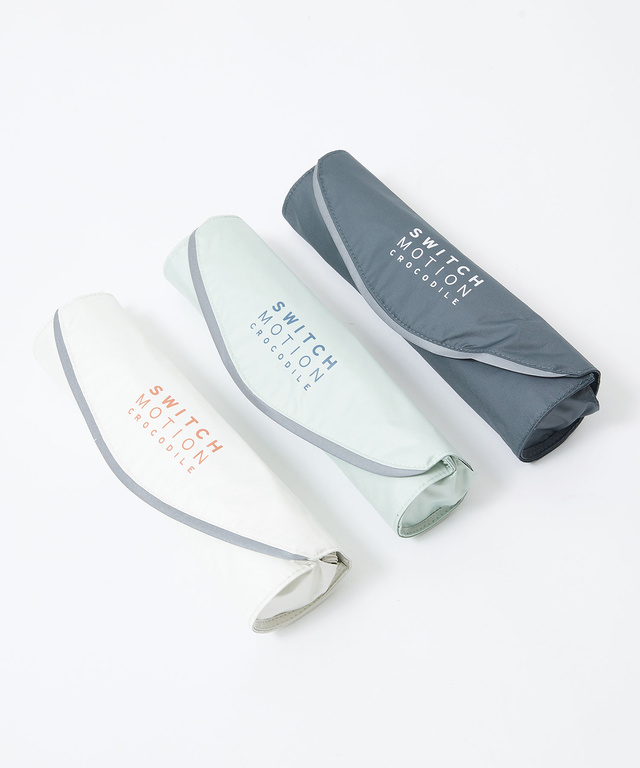 ロゴプリント 晴雨兼用 折りたたみ傘