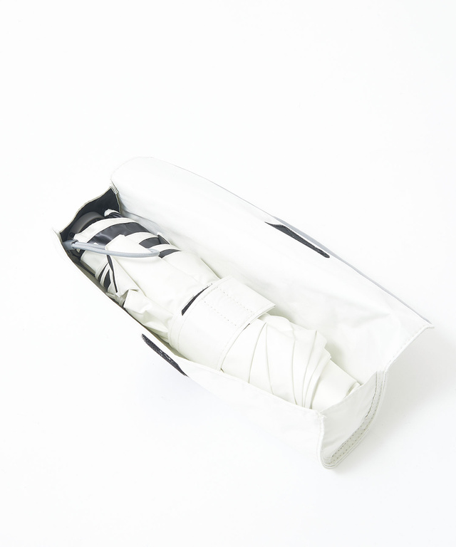 ロゴプリント 晴雨兼用 折りたたみ傘